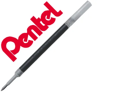 Recarga Pentel Kfr7-a, Tinta Cor Preta para Pentel K157, K227, Kr507 e K600