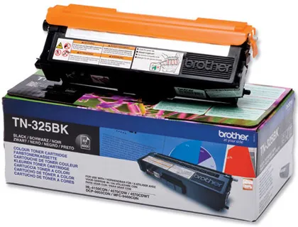 Toner Brother TN-325bk Preto -4,000pag hl-4140cn hl-4150cdn hl-4570cdw Dcp-9055cdn Dcp-9270cdw