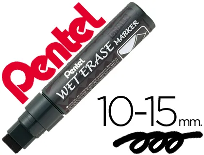 Marcador Pentel Wet Erase 56 Preto