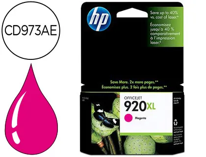 Tinteiro HP 920xl Magenta 700pag Officejet/920/6500