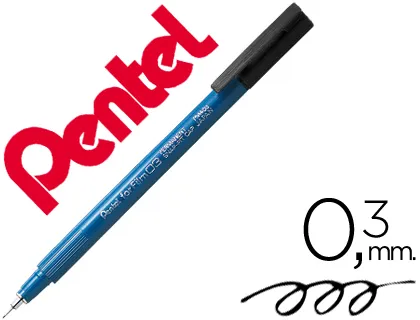 Marcador Pentel Pm403 Preto