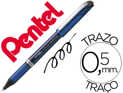  Esferográfica Pentel Energel Bln25 Preto