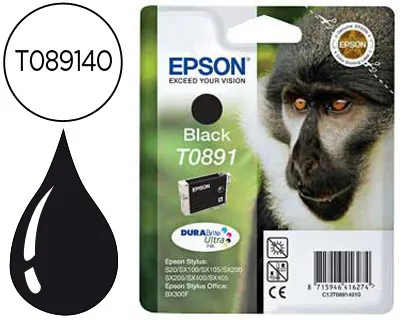 Tinteiro Epson T089140 Preto