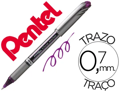 Esferográfica Pentel Energel Bl27 Violeta