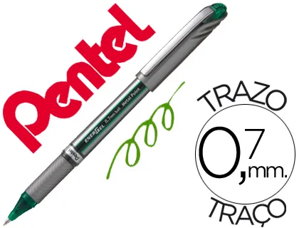 Esferográfica Pentel Energel Bl27 Verde