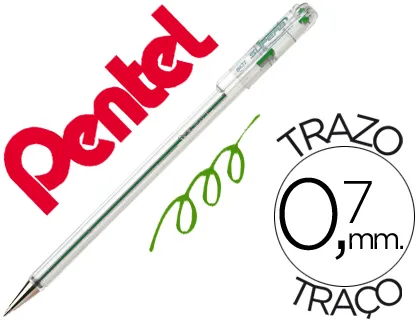 Esferográfica Pentel Bk77 Verde