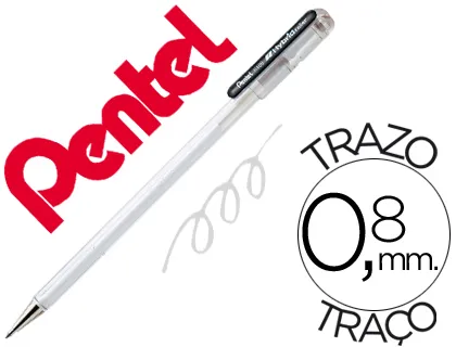 Esferográfica Pentel K118 Branco