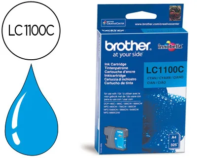 Tinteiro Brother lc-1100c Cyan