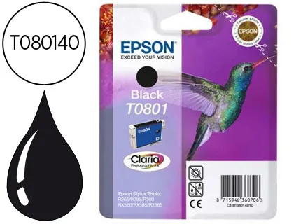 Tinteiro Epson T080140 Preto