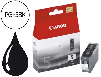 Tinteiro Canon Tinteiro Pgi-5bk Preto