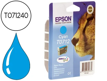 Tinteiro Epson T071240 Cian