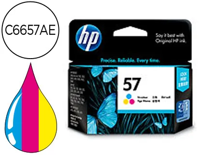 Tinteiro HP C6657ae 57 Tricolor Alta Capacidade