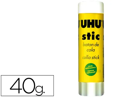 Cola em Stick Uhu de 40 gr