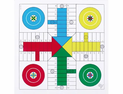 Parchis Poliester com Oca 33 cm