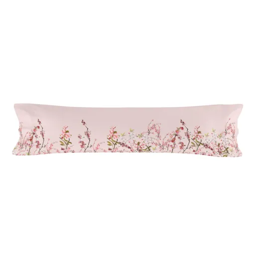 Capa de Almofada HappyFriday Chinoiserie Rose Multicolor 45 x 155 cm