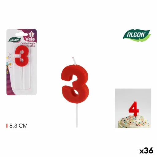 Conjunto de Velas Algon (36 Unidades)