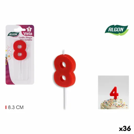 Conjunto de Velas Algon (36 Unidades)