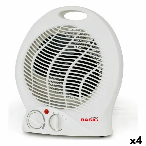 Aquecedor Basic Home Branco 2000 W (4 Unidades)