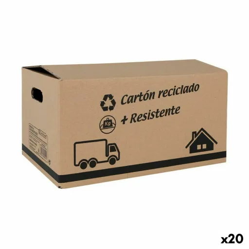 Caixa de Armazenagem com Tampa Confortime Cartão 40 X 25 X 20 cm (20 Unidades)