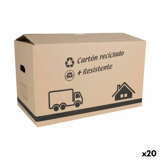 Caixa de Armazenagem com Tampa Confortime Cartão 50 x 29 x 30 cm (20 Unidades)