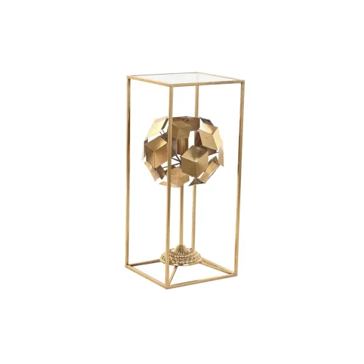 Lâmpada de Mesa DKD Home Decor Dourado 220 V 50 W Moderno Geométrico (30 x 30 x 71 cm)