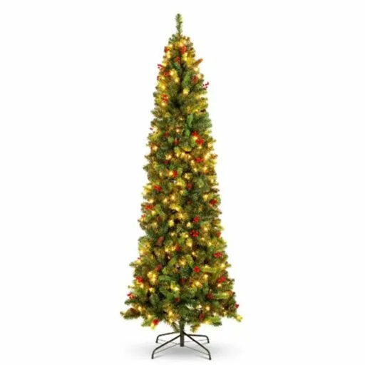 Árvore de Natal DKD Home Decor Verde Metal Polietileno 70 x 70 x 210 cm