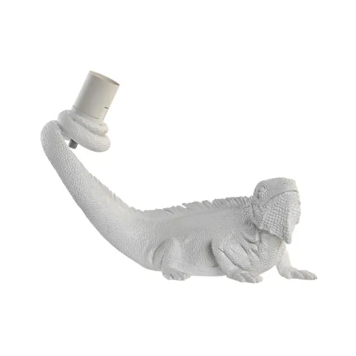 Luminária de Parede DKD Home Decor Branco 50 W Moderno Iguana Lagarto 220 V 14 x 22 x 31 cm 31 x 14 x 22 cm