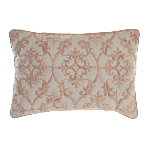 Almofada DKD Home Decor 60 x 15 x 40 cm 60 x 1 x 40 cm Bege Alumínio Tradicional