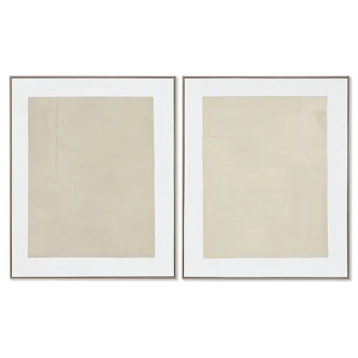 Pintura Home ESPRIT Abstrato Urbana 82,3 x 4,5 x 102,3 cm (2 Unidades)