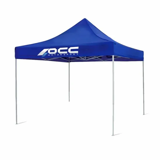 Carpa OCC Motorsport Racing Azul Poliéster 420D Oxford 3 x 3 m