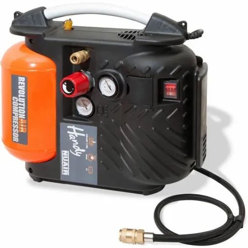 Compressor de Ar REVOLUTION'AIR Handy Comp 1,5 cv 5 L Laranja