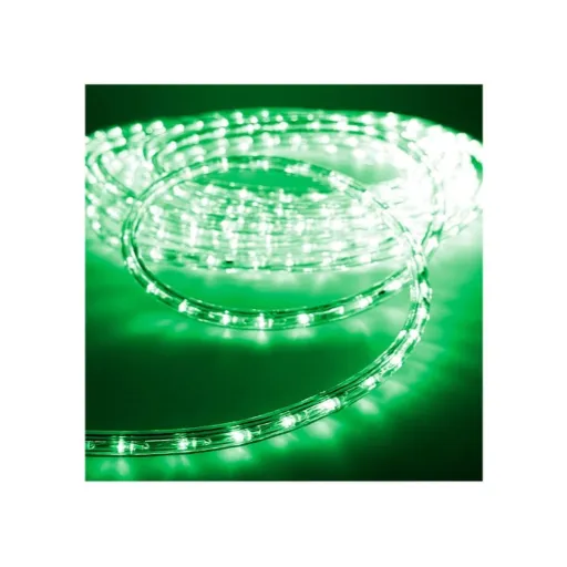 Tubo LED EDM 72709 FlexiLED Verde 1,75 W x 1 m 48 m 2 Vias