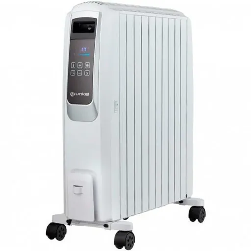 Radiador de Óleo (10 Corpos) Grunkel RAC-10 Piros Branco Digital Cinzento 2500 W