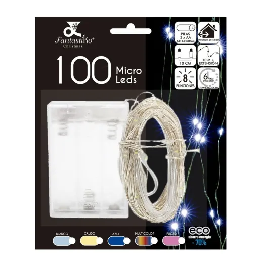 Faixa de Luzes Luz Quente LED 10 m