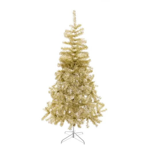 Árvore de Natal Ouro Dourado Metal Plástico 110 x 110 x 210 cm