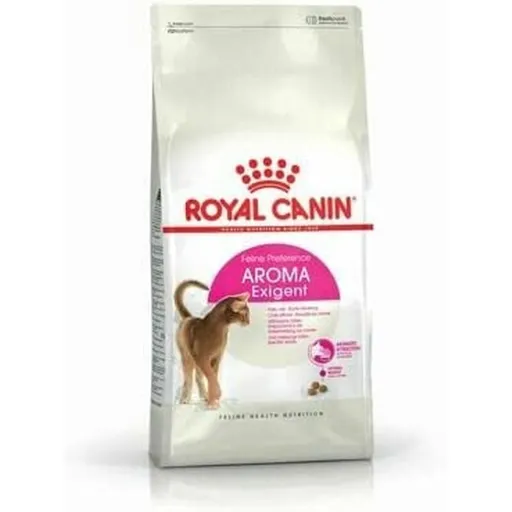 Comida para Gato Royal Canin Aroma Exigent Adulto Peixe Pássaros 400 g