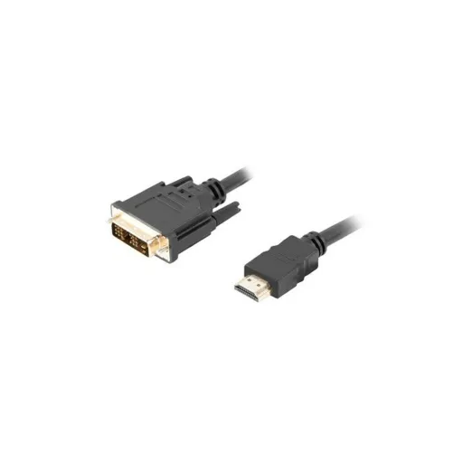 Cabo HDMI para DVI Lanberg CA-HDDV-10CC-0018-BK Preto 1,8 m