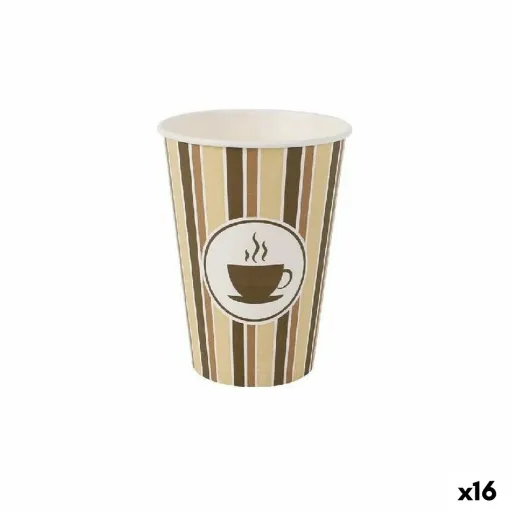 Conjunto de Copos Algon Cartão Café 40 Peças 220 ml (16 Unidades)