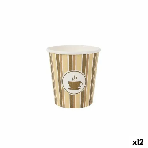 Conjunto de Copos Algon Cartão Café 50 Peças 120 ml (12 Unidades)