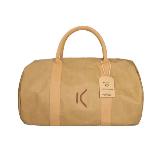 Bolsa de Viagem KSIX WeekendBag Castanho Eco-Friendly Papel Kraft