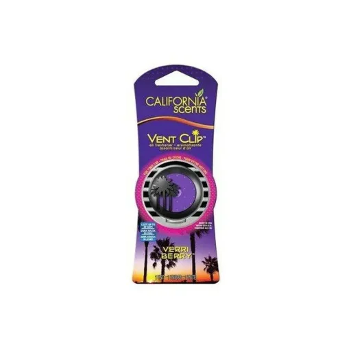 Ambientador Para Automóveis California Scents Vent Clip Verry Berry Morango