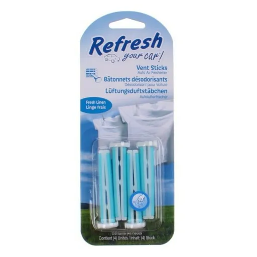 Ambientador Para Automóveis California Scents Vent Sticks Fresh Linen (2 Uds)