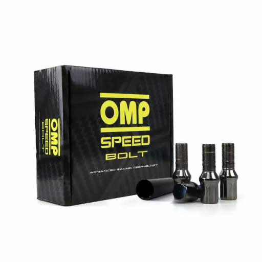 Set Porcas OMP 27 mm Antracite 20 Uds M12 x 1,25