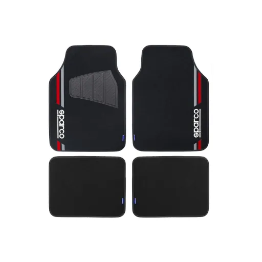 Conjunto de Tapetes de Carro Sparco SPCF508RD Vermelho