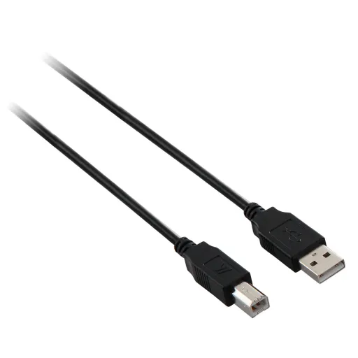 Cabo USB A para USB B V7 V7E2USB2AB-05M Preto 5 m