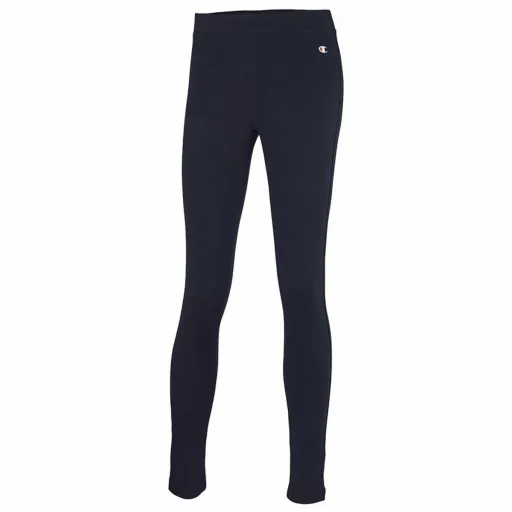 Leggings de Desporto de Mulher Champion C Logo Stretch Azul Escuro XS