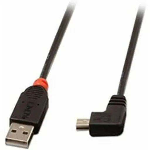 Cabo USB 2.0 A para Mini USB B LINDY 31972 2 m Preto