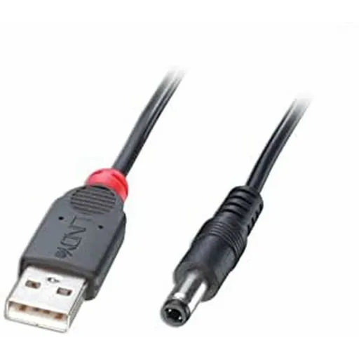 Cabo USB DC LINDY 70267 Preto 1,5 m (1 Unidade)