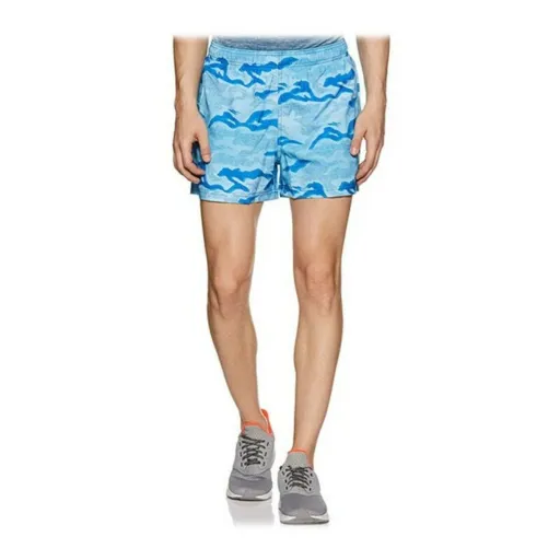 Calção de Banho Homem Reebok BW CAMO BOXER Azul (Talla M)