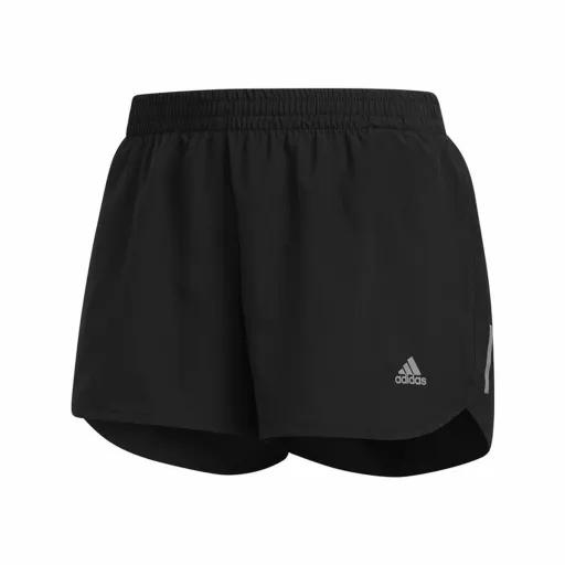 Calções de Desporto para Mulher Adidas Run Short SMU Preto 4"